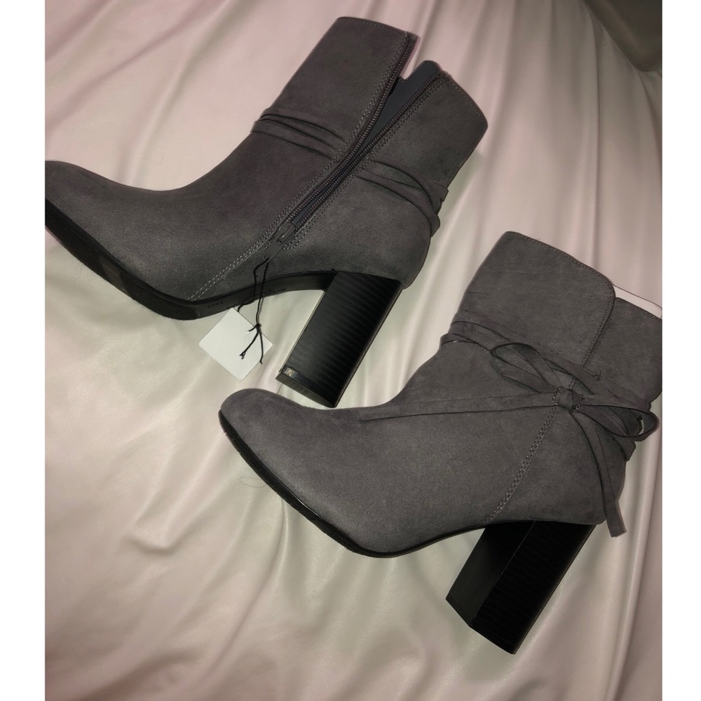 High heel ankle boots